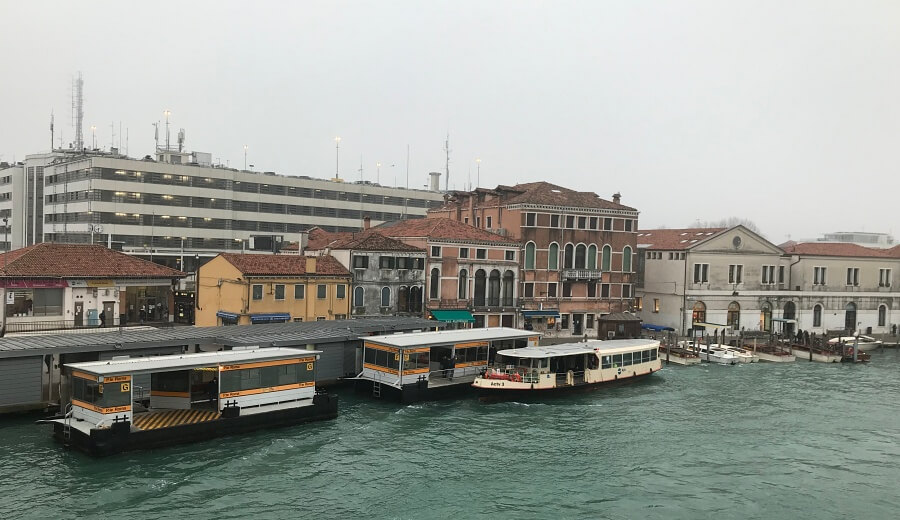 Vaporetto boten Venetie